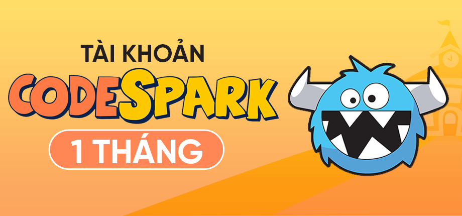 CodeSpark 1 tháng - Tài khoản