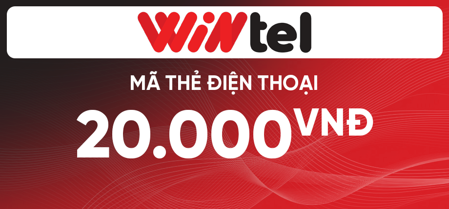 Mã thẻ điện thoại Reddi (Wintel) 20.000 VNĐ