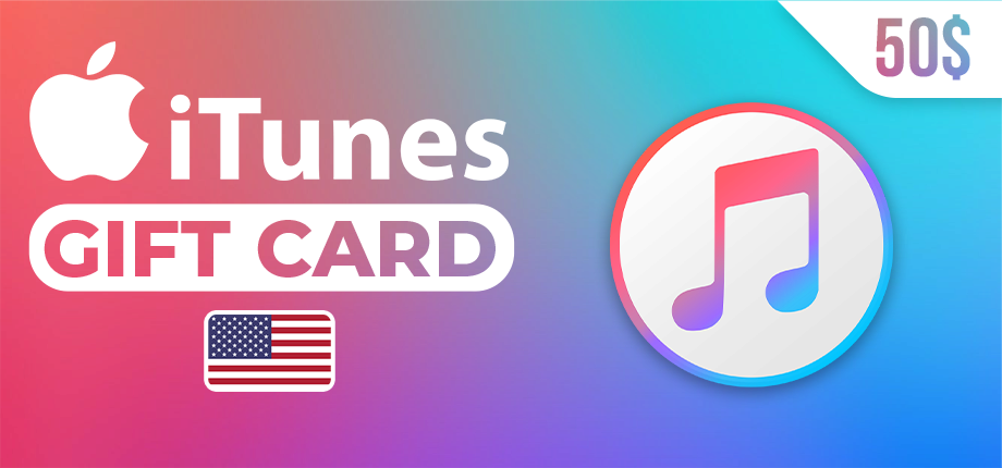 iTunes Gift Card US - 50 USD