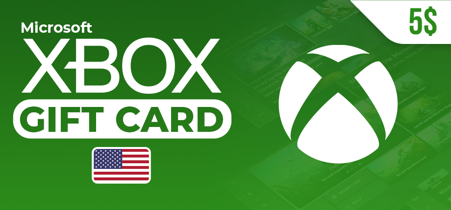 XBox Microsoft Gift Card US - 5$ | Divine Shop