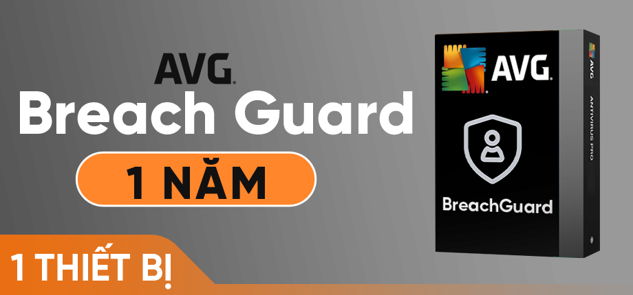 Code  kích hoạt AVG BreachGuard Premium (1 năm - 1 PC)