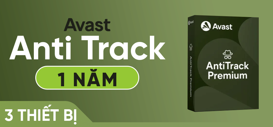 Code kích hoạt Avast AntiTrack Premium (1 năm - 3 PC)