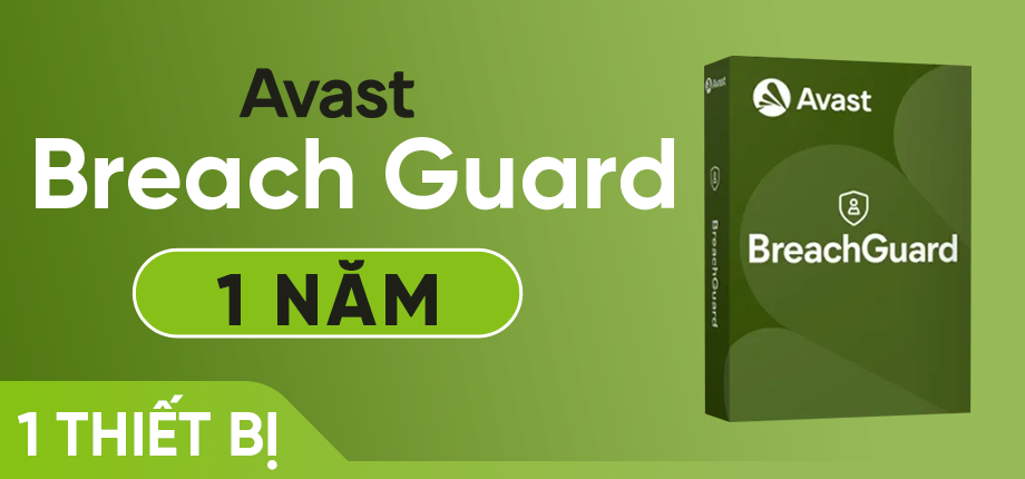 Code kích hoạt Avast BreachGuard Premium (1 năm - 1 PC)