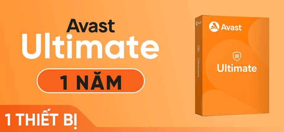 Code kích hoạt Avast Ultimate (1 năm - 1 thiết bị)