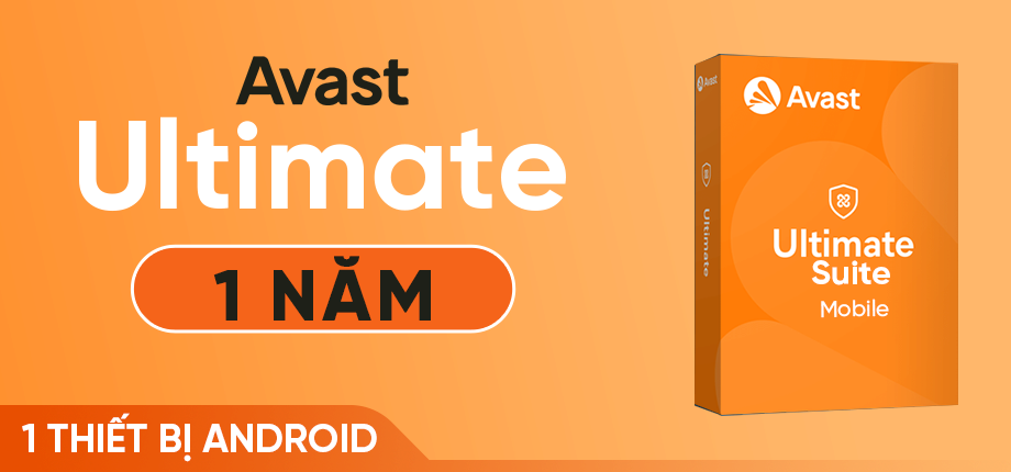 Code kích hoạt Avast Mobile Ultimate (1 năm - 1 thiết bị Android)