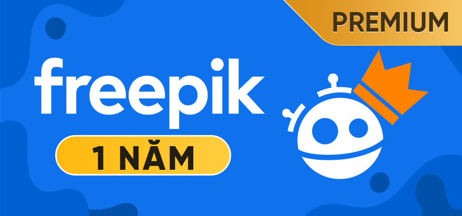 Freepik Premium 1 năm - Tài khoản