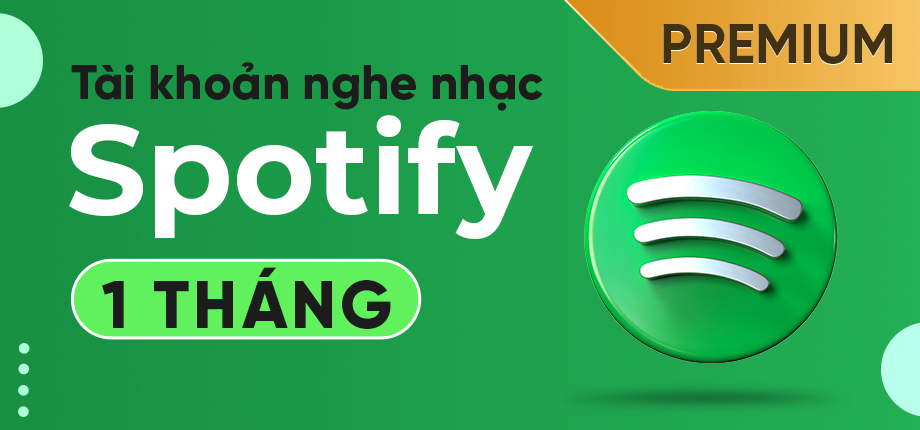 Spotify Premium 1 tháng - Tài khoản