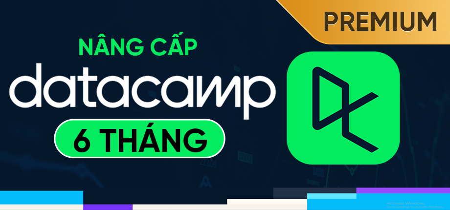 Datacamp Premium 6 tháng - Nâng cấp chính chủ