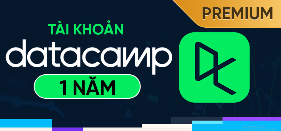 Datacamp Premium 1 năm - Nâng cấp chính chủ