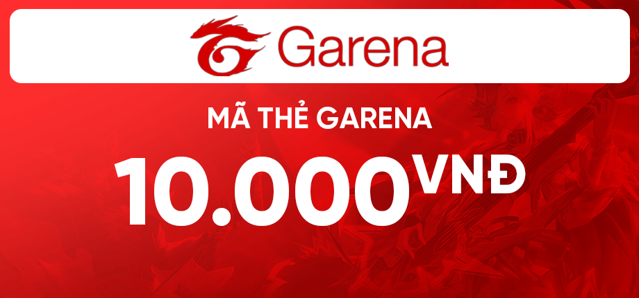 Mã thẻ Garena 10.000 VNĐ