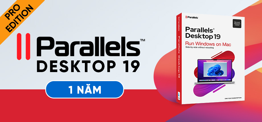 Nâng cấp Parallels Desktop Pro Edition (1 năm)