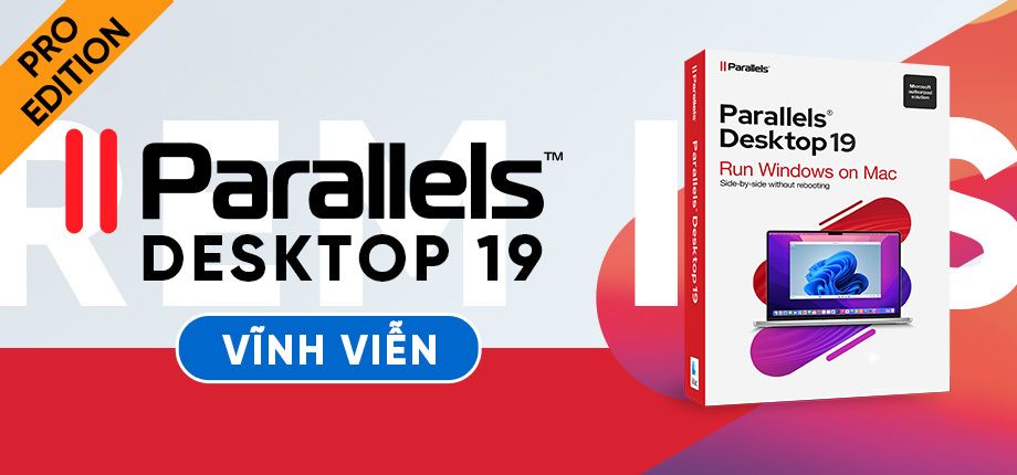 Nâng cấp Parallels Desktop 19 Standard Edition (Vĩnh Viễn)