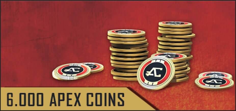Apex Legends  - 6000 (+700 Bonus) Apex Coins