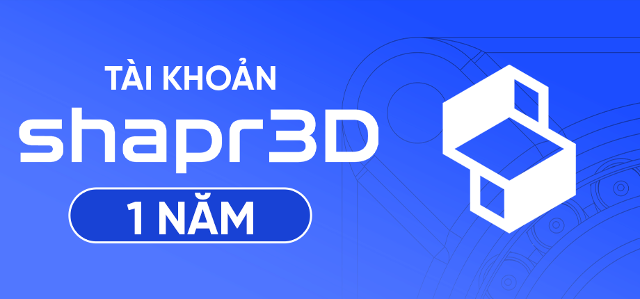 Shapr3d 1 năm - Tài khoản